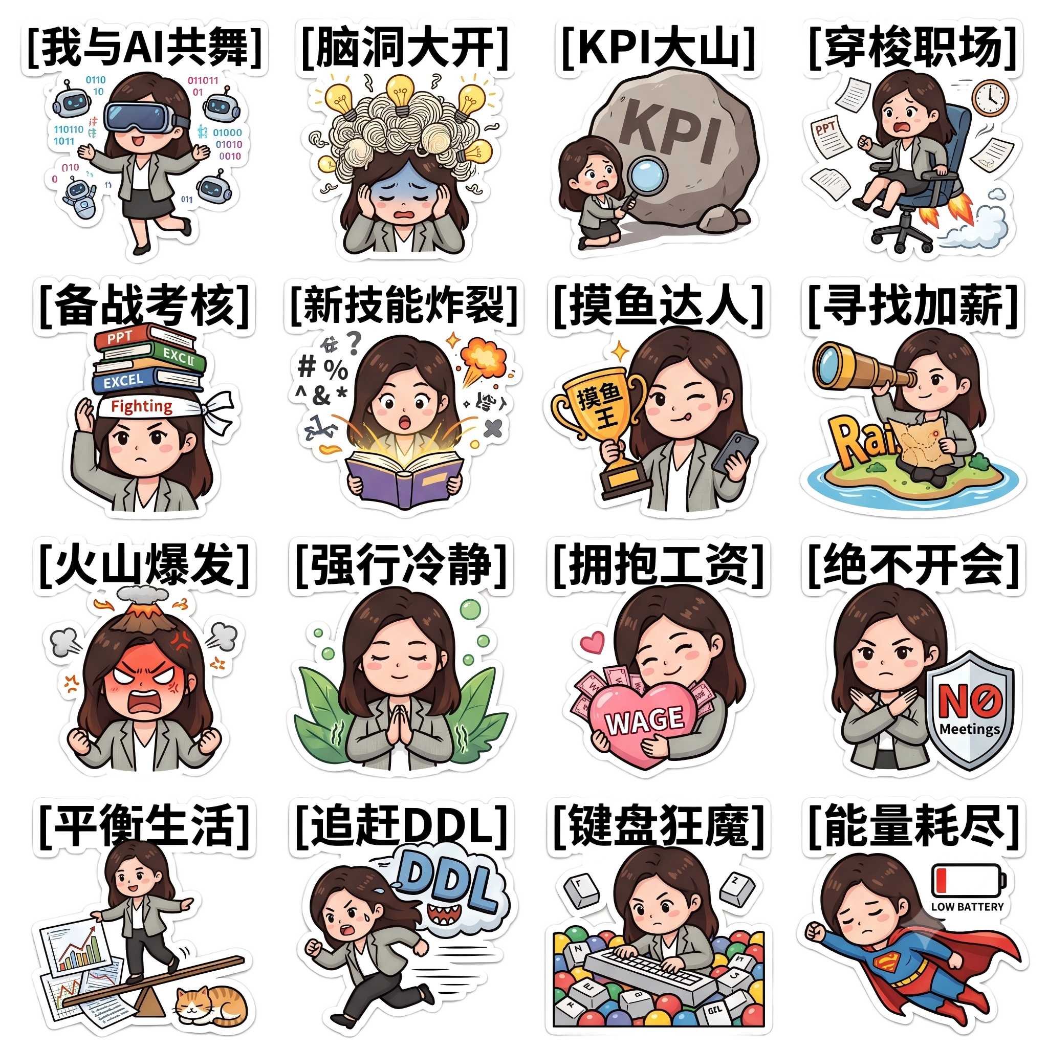 IP表情包设计